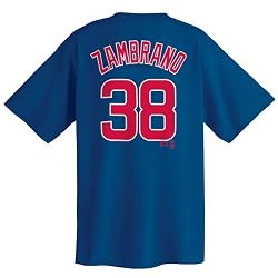 Carlos Zambrano Chicago Cubs Name and Number T-Shirt