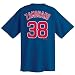 Carlos Zambrano Chicago Cubs Name and Number T-Shirt (Medium)