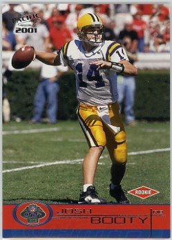 Josh Booty Seattle Seahawks 2001 Pacific #502 Rookie Football Card