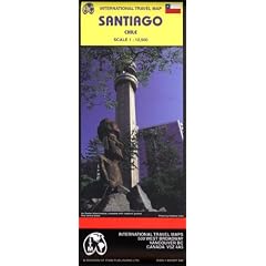 Carte routi�re : Santiago du Chili