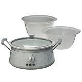 Hamilton Beach 33133H 3-in-1 Slow Cooker, White