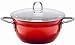 Silit 4-Quart Cook N Serve with Lid, Energy Red