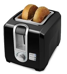 Black & Decker T2569B 2-Slice Toaster, Black