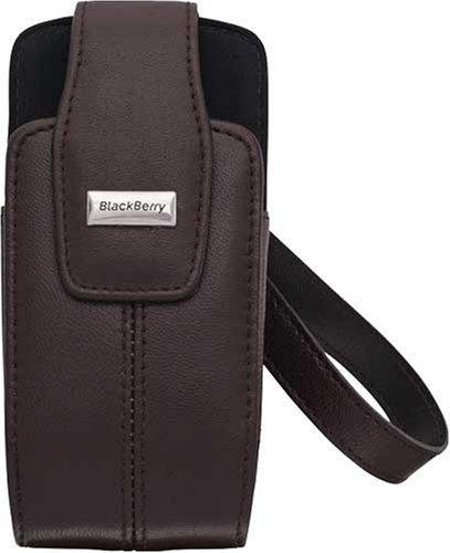 BlackBerry Ledertasche mit Schlaufe f&uuml;r Smartphones sienabraun Preisvergleich