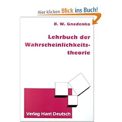 Lehrbuch der Wahrscheinlichkeitstheorie