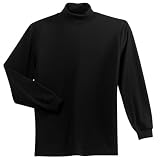Port Authority - Interlock Knit Turtleneck, XL, Black