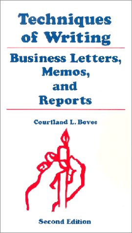 techniques of writing business letters memos and reports