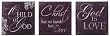 Metal Inspirational Wall D&eacute;cor Signs (Set of 3)
