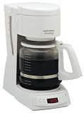 Black  Decker DCM1350 VersaBrew Plus 12-Cup Programmable Coffee Maker, White