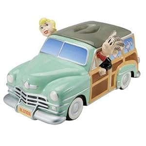 Blondie Station Wagon Cookie Jar by