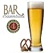 Bar Essentials 16 Ounce Pilsner Glasses, Set of 4