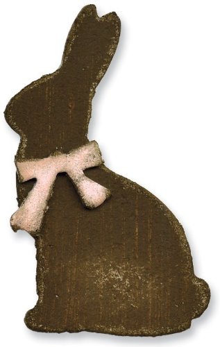 Sizzix Movers & Shapers Magnetic Die Set 2PK - Mini Bunny & Bow Set by Tim Holtz