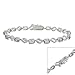 Sterling Silver Bracelet with Genuine Diamond title=