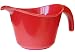 Calypso Basics 2-Quart Microwave Batter Bowl, Red