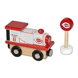 MLB Cincinnati Reds Wood Train - Engine