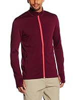 Icebreaker Merino Chaqueta Compass (Burdeos)