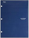 Five Star Folder, 4-Pocket, Navy (72099)