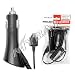 Black Premium Rapid Car Charger (with IC CHIP) for UTStarcom G'zOne Boulder