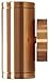 DABMAR LIGHTING LV65-LED4-RGBW-CP Copper Surface Mount Up-Down Brick/Step/Wall/Deck Light