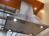 Cavaliere-Euro SV218B2 36 Stainless Steel Island Mount Range Hood