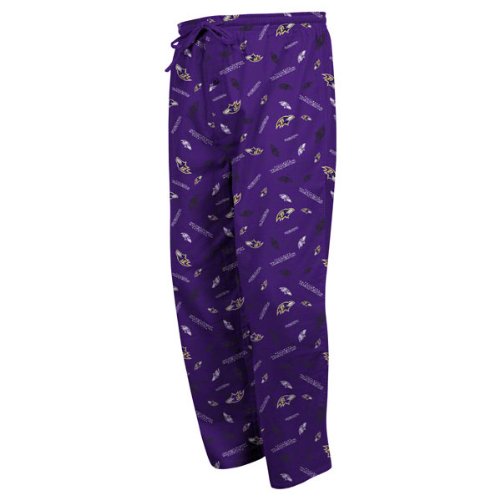 Baltimore Ravens Purple Bootleg Play III Pajama Pants (Medium)