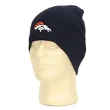 Denver Broncos Classic Knit Beanie (Navy)