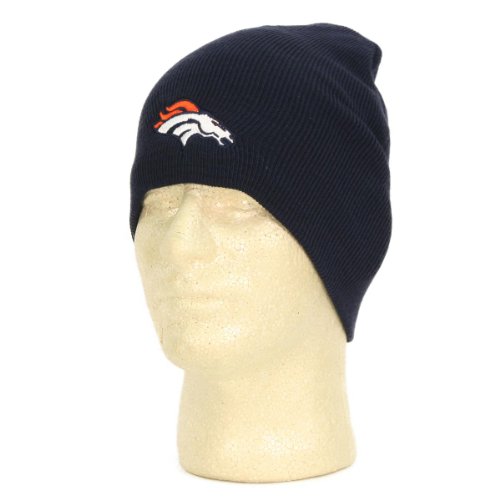 Denver Broncos Classic Knit Beanie (Navy)