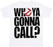 Ghostbusters Who Ya Gonna Call White T-shirt Tee
