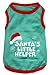 Pet Clothes SANTAS LITTLE HELPER Dog T-Shirt - Extra-Large