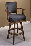Classic Cherry Swivel Bar Stool by Hillsdale - Cherry Finish (62646)