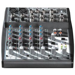 Behringer Xenyx 802 Premium 8-Input 2-Bus Mixer with Xenyx Mic Preamps and British EQs Behringer Xenyx 802 Premium 8-Input 2-Bus Mixer with Xenyx Mic Preamps and British EQs