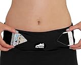 Running Belt : Best Waist Pack for Money, iphones, Smart Phones and Keys. Waterproof, Adjustable, Light, Bright & Reflective Personal Storage Belt With Secure Velcro Fastener