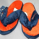 Denver Broncos NFL Flip Flop Thong Slippers - L