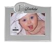 Malden 1st Birthday Two Tone Picture Frame, Sliver