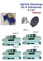 P 127 dig. Satanlage 4 TN, 85 Alu anthrazit, 4 x M 45