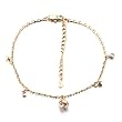 Pugster Clear Crystal Ankle Bracelet Anklet Swarovski Crystal Lobster Clasp Gifts For Mom