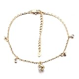 Pugster Clear Crystal Ankle Bracelet Anklet Swarovski Crystal Lobster Clasp