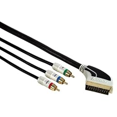 Hama HomeTheatre Verbindungskabel Scart-Stecker - 3 Cinch-Stecker (YUV) New Age 1,5 m