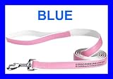 Pet Supplies : BLUE - 4 FOOT - Gemstone Jeweled Leads