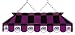 Imperial Colorado Rockies Licensed 40-Inch Rectangular Stained Glass Billiard Table Light