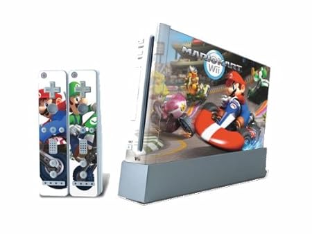 Super Mario Kart Case Skin fit Nintendo Wii games N108+B47