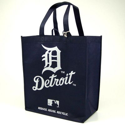 Buy DETROIT TIGERS OFFICIAL REUSABLE SHOPPING GROCERY BAG (2) by Forever Collectibles