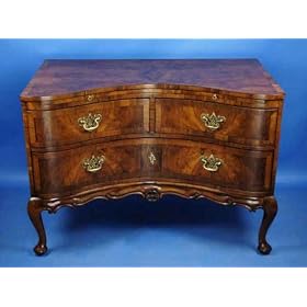 Antique Queen Anne Walnut Dresser