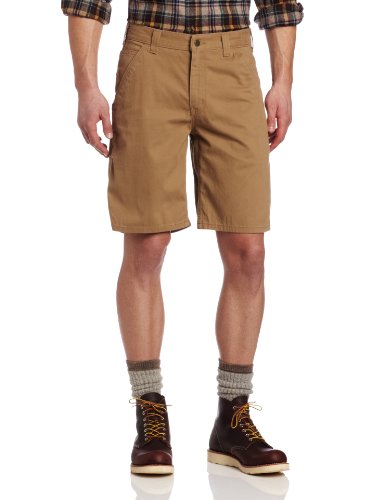 Carhartt Men's  Washed Twill Dungaree Short Relaxed Fit,Dark Khaki,40