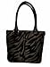 Women's Large Anne Klein Perfect Tote -MMA Handbag (Black/Grey)