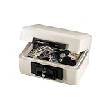 SentrySafe 1150 1/2 Hour FIRE-SAFE Chest, 0.30 Cubic Feet, Dove Gray