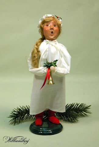 Byers' Choice Historical Williamsburg - Colonial Girl in Night Clothes