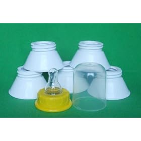Baby Flipple Bottled Water Adapter - Bulk Pack Consisting of 5 Bottled Water Adapters