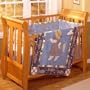 Baby Crib Bedding Set - 4 Piece Bedding Set - Gone Fishing Crib Set - Free Shipping