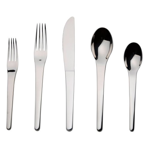 Nambe Mikko 5-Piece Stainless Steel Place Setting, Service for 1